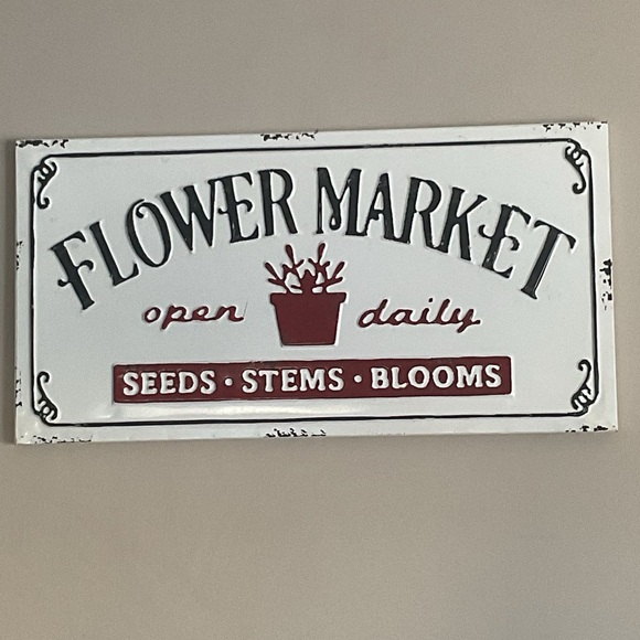 Tin sign beautiful rustic - Picture 1 of 1